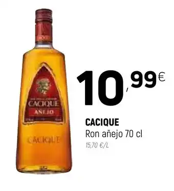 Coviran Cacique Ron Añejo 70cl oferta