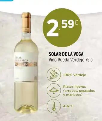 Coviran Solar de La Vega Vino Rueda Verdejo 75cl oferta