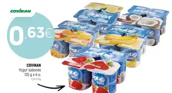 Coviran Coviran Yogur sabores 125g x 4u. oferta