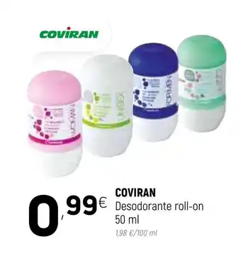 Coviran Coviran Desodorante roll-on 50ml oferta
