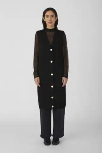 Fifty Factory Chaleco largo sostenible oferta