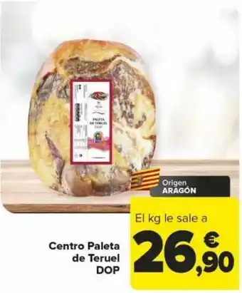 Carrefour Centro paleta de teruel dop oferta