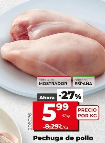 Maxi Dia Pechuga de pavo oferta