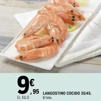 E.Leclerc Langostino cocido oferta