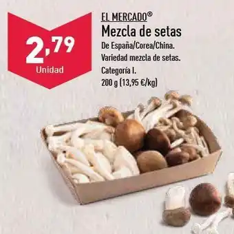 ALDI Mezcla de setas oferta