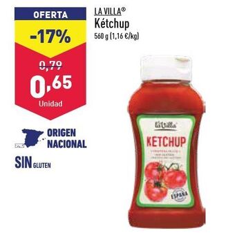 ALDI Ketchup oferta