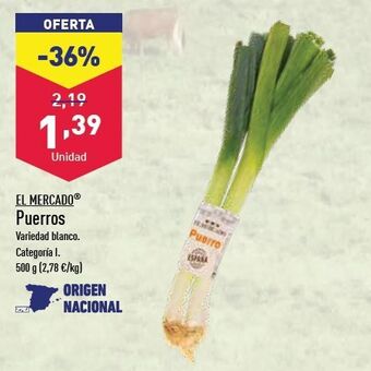 ALDI Puerros oferta