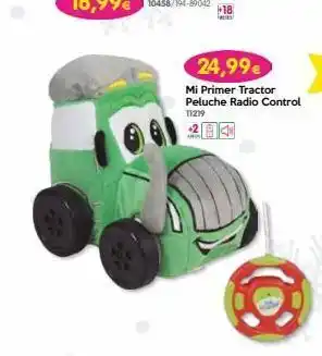 Don Dino 24,99€ mi primer tractor peluche radio control 11219 oferta