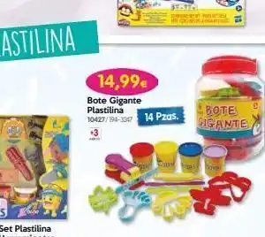 Don Dino 14,99€ bote gigante plastilina 10427/194-2007 14 pzas. +3 37-700 c b-om mulinari bote gigante py oferta