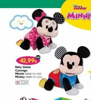 Don Dino 42,99€ baby gatea conmigo minnie 10260/140-55269 mickey 10259/140-55256 aces oferta
