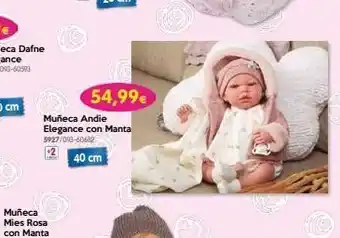 Don Dino Muñeca andie elegance con manta 5927/093-60682 40 cm 54,99€ oferta