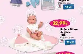 Don Dino 32,99€ muñeca pillines elegance rosa 3035/093-60691 26 cm oferta