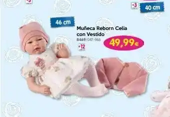 Don Dino 46 cm muñeca reborn celia con vestido 8469/047-966 +12 49,99€ oferta