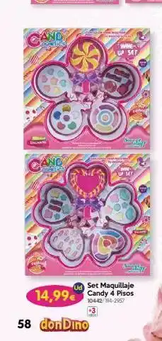 Don Dino Maquillaje candy oferta