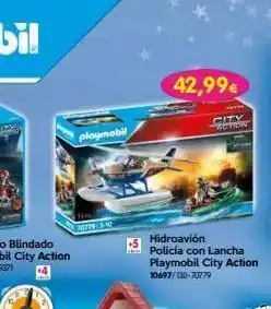 Don Dino Playmobil 707795-10 +5 hidroavión policia con lancha playmobil city action 10697/130-70779 42,99€ city rction oferta