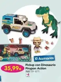 Don Dino 10 accesorios pickup con dinosaurio 35,99€ pinypon action oferta