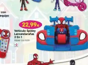 Don Dino +3 22,99€ vehículo spidey lanzatelarañas 2 en 1 11338/134-f0019 oferta