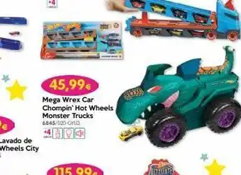 Don Dino 45,99€ mega wrex car chompin' hot wheels monster trucks 6845/020-gyl13 oferta