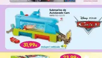 Don Dino 31,99€ incluye 1 vehiculo? submarino de autolavado cars 10513/020-hgv70 disney pixar oferta