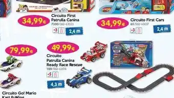 Don Dino Circuitos patrulla canina oferta