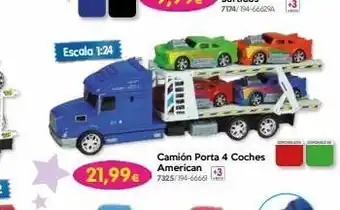 Don Dino Escala 1:24 21,99€ 7325/196-6663. aaa ibon camión porta 4 coches american oferta