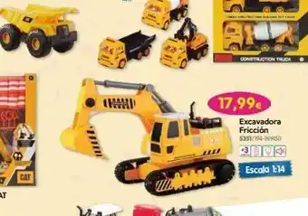Don Dino Las come: pl 17,99€ construction truck excavadora fricción 5351/194-w450 escala 1:14 oferta