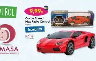Don Dino 9,99€ coche speed max radio control 4441/ escala 1:24 eve oferta