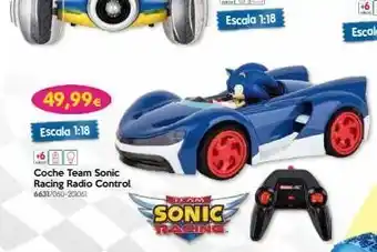 Don Dino 49,99€ escala 1:18 coche team sonic racing radio control 6631/060-201061 escala 1:18 team sonic racing oferta