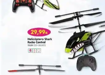 Don Dino 29,99€ helicóptero shark radio control 11339/220-2803072 oferta