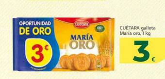 HiperDino Cuétara galleta maría oro oferta