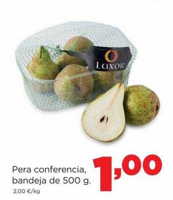 Alimerka Pera conferencia bandeja oferta