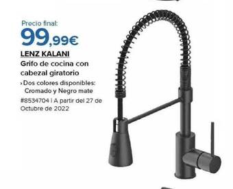 Costco Lenz kalani grifo de cocina con cabezal giratorio oferta