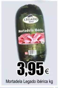 FROIZ Mortadela legado ibérica kg oferta