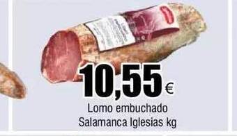 FROIZ Lomo embuchado salamanca iglesias kg oferta