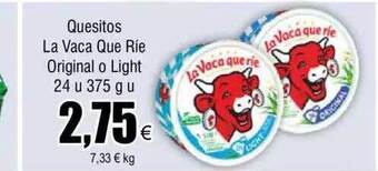 FROIZ Quesitos la vaca que rie original o light oferta