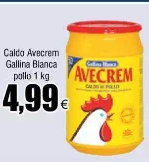 FROIZ Caldo avecrem gallina blanca pollo oferta