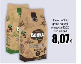 FROIZ Café bonka grano natural o mezcla oferta