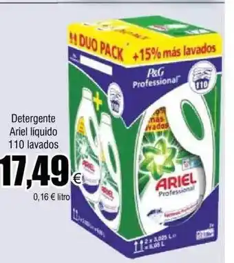 FROIZ Detergente ariel liquido oferta