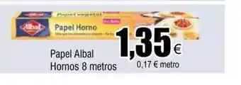 FROIZ Papel albal hornos 8 metros oferta