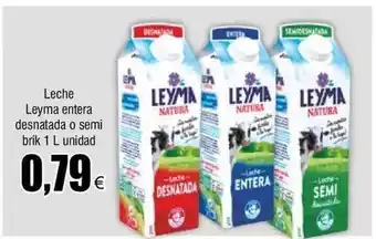 FROIZ Leche leyma entera desnatada o semi oferta