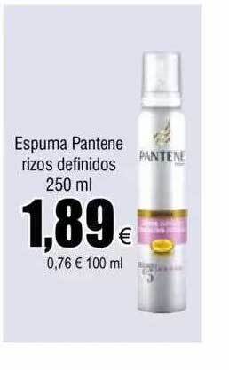 FROIZ Espuma pantene rizos definidos oferta