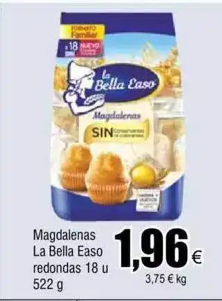 FROIZ Magdalenas la bella easo redondas oferta
