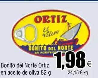 FROIZ Bonito del norte ortiz en aceite de oliva oferta