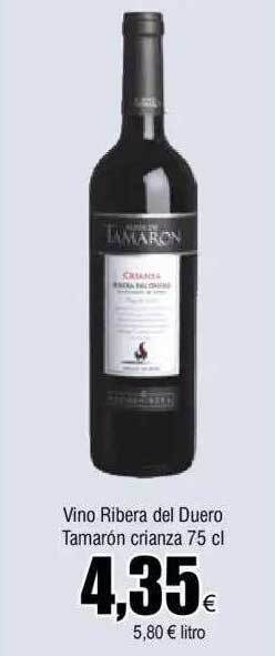 FROIZ Vino ribera del duero tamarón crianza oferta