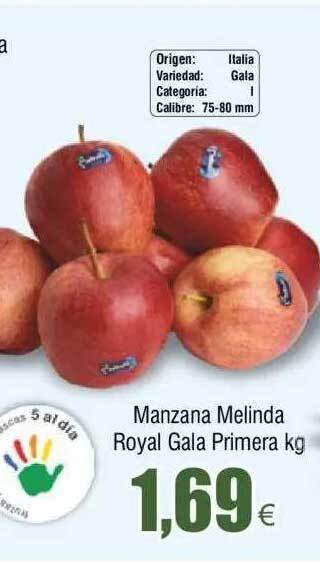 FROIZ Manzana melinda royal gala primera kg oferta