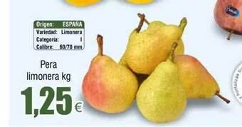 FROIZ Pera limonera kg oferta