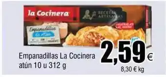 FROIZ Empanadillas la cocinera atún oferta