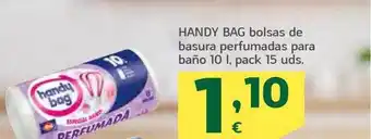 HiperDino Handy bag bolsa de basura perfumadas para baño oferta