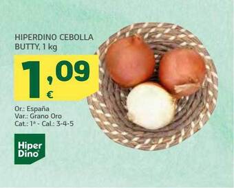 HiperDino Hiperdino cebolla butty oferta