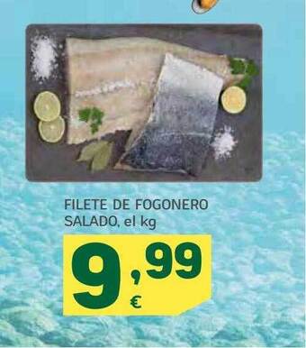 HiperDino Filete de fogonero salado oferta